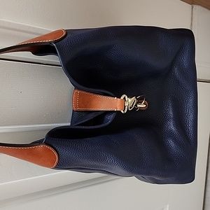 Dooney logo lock purse